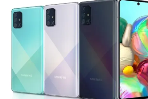 Harga Samsung Galaxy A71 Terbaru, OS Android 10 One UI 2.1 dengan Layar Infinity O Super AMOLED Plus