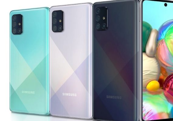 Harga Samsung Galaxy A71 Terbaru, OS Android 10 One UI 2.1 dengan Layar Infinity O Super AMOLED Plus