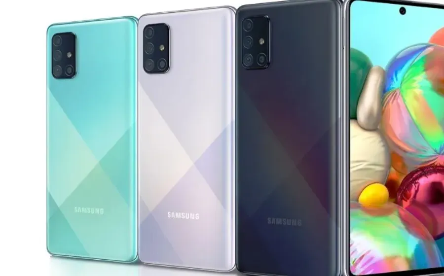Harga Samsung Galaxy A71 Terbaru, OS Android 10 One UI 2.1 dengan Layar Infinity O Super AMOLED Plus