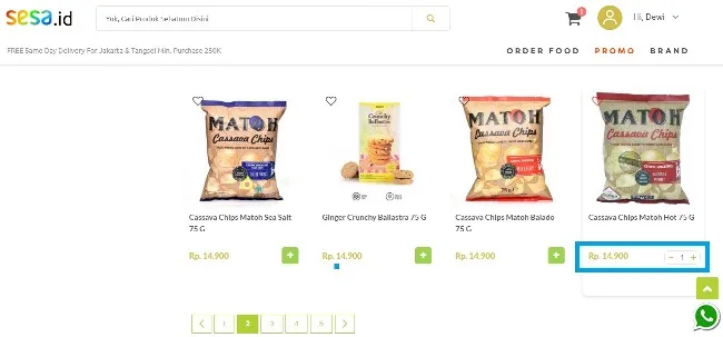 Cara Belanja di SESA (3)