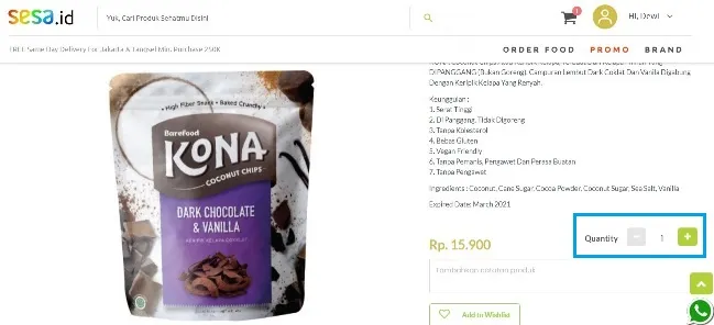 Cara Belanja di SESA (4)