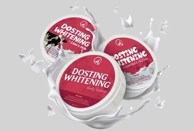 HB Dosting Cream Pemutih Badan