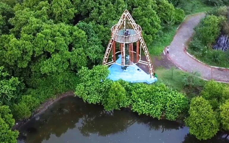 Menikmati Sejuknya Hutan Mangrove Gunung Anyar Surabaya