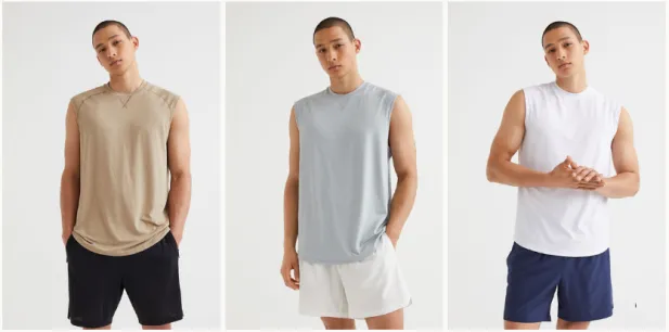 Bahan Kaos Singlet Pria