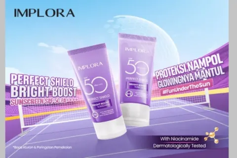 Implora Perfect Shield Bright Boost Sunscreen SPF 50 PA++++