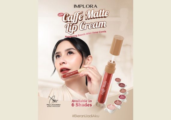 Review Implora Caffe Matte Lip Cream, Lip Cream Wangi Kopi yang Bikin Tampil Lebih Percaya Diri