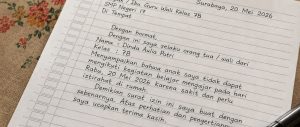 Contoh Surat Izin Sekolah yang Bisa Langsung Kamu Pakai, Lengkap dan Mudah