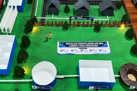Ketika Air Asam Gambut Disulap Jernih oleh Tangan Mahasiswa Universitas Pertamina