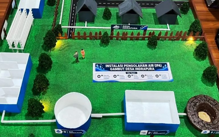 Ketika Air Asam Gambut Disulap Jernih oleh Tangan Mahasiswa Universitas Pertamina