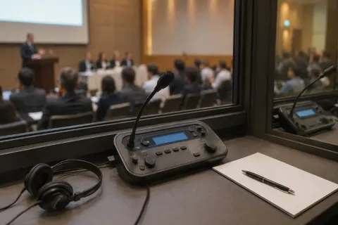 Dari Sidang Sampai Seminar, Ini Kegunaan Sewa Alat Interpreter Jakarta